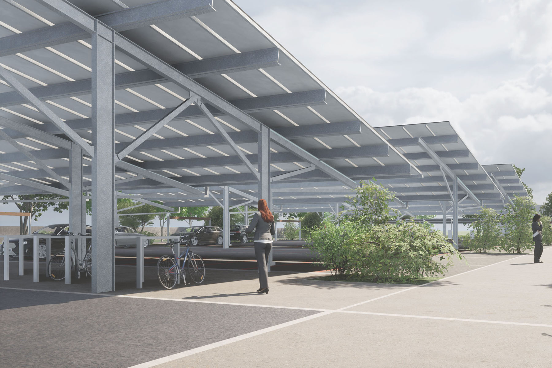 MDP-PESSAC-01 ombrières, photovoltaïque